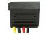 StarTech.com 15 cm 4-stifts LP4 till SATA-strömkabeladapter - Närbild