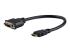 HDDVIMF8IN - Startech HDMI Male to DVI Female Adapter - Right-angle