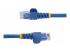 Startech 100ft CAT6 Ethernet Cable, 10 Gigabit Snagless RJ45 650MHz 100W PoE Patch Cord, CAT 6 10GbE UTP Network Cable w/Strain Relief, Blue, Wiring is UL Certified/TIA - Multi-angle