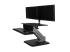 Startech Height Adjustable Standing Desk Converter - Right-angle