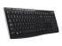 Logitech Wireless Keyboard K270 - Vasen kulma