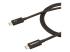 StarTech 2m (6.6ft) Thunderbolt 3 Cable, 20Gbps, 100W PD, 4K Video, Thunderbolt-Certified, Compatible w/ TB4/USB 3.2/DisplayPort - Right-angle