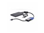 StarTech Portable Laptop Crash Cart Adapter, USB/VGA/Mini DisplayPort KVM Console, File Transfer and Video Capture