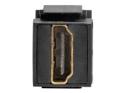 Eaton Tripp Lite Series HDMI Coupler Keystone Panel Mount F/F Black