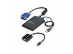 StarTech Portable Laptop Crash Cart Adapter, USB/VGA/Mini DisplayPort KVM Console, File Transfer and Video Capture