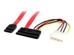 StarTech 18in SATA Serial ATA Data and Power Combo Cable