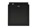 Eaton Tripp Lite Series SmartRack 2U Low-Profile Vertical-Mount Vented Wall-Mount Mini Rack Enclosure, Black