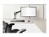 Startech Desk Mount Monitor Arm for Single VESA Display up to 32" or 49" Ultrawide 8kg/17.6lb, Full Motion Articulating & Height Adjustable w/ Cable Management, C-Clamp, Grommet Mount - Fremsiden