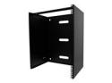 Startech 14U Wall Mount Rack, 19" Wall Mount Network Rack, 14 inch Deep (Low Profile), Wall Mounting Patch Panel Bracket for Network Switches, IT Equipment, 77lb (35kg) Capacity