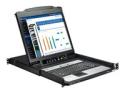 Eaton Tripp Lite Series NetDirector 16-Port 1U Rack-Mount Console KVM Switch with 19 in. LCD, German Keyboard