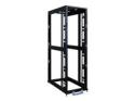 Eaton Tripp Lite Series 48U 4-Post Open Frame Rack Cabinet Square Holes 3000lb Capacity