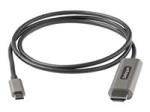 StarTech 3ft (1m) USB C to HDMI Cable 4K 60Hz with HDR10, Ultra HD USB Type-C to 4K HDMI 2.0b Video Adapter Cable, USB-C to HDMI HDR Monitor/Display Converter, DP 1.4 Alt Mode HBR3