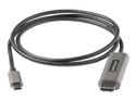 Startech 3ft (1m) USB C to HDMI Cable 4K 60Hz with HDR10, Ultra HD USB Type-C to 4K HDMI 2.0b Video Adapter Cable, USB-C to HDMI HDR Monitor/Display Converter, DP 1.4 Alt Mode HBR3