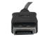StarTech 50 ft DisplayPort Cable with Latches - Close up