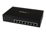 StarTech StarTech.com 8 Port Unmanaged Industrial Gigabit Power over Ethernet Switch