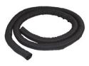 Startech 6.5' (2m) Cable Management Sleeve, Flexible Coiled Cable Wrap, 1.0-1.5" dia. Expandable Sleeve, Polyester Cord Manager/Protector/Concealer, Black Trimmable Cable Organizer