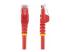 Startech 75ft CAT6 Ethernet Cable, 10 Gigabit Snagless RJ45 650MHz 100W PoE Patch Cord, CAT 6 10GbE UTP Network Cable w/Strain Relief, Red, Wiring is UL Certified/TIA - Multi-angle