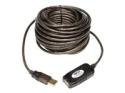 Eaton Tripp Lite Series 10M USB 2.0 Hi-Speed Active Extension Repeater Cable USB-A M/F 33' 33ft 10 Meter