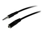StarTech 1m 3.5mm 4 Position TRRS Headset Extension Cable