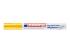 29953 - Marqueur edding permanent peinture e750 pointe moyenne 2/4mm encre laquée opaque tous supports résistant chaleur jaune - De face