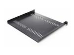StarTech 2-Pack 1U Server Rack Shelf, Vented, 44lb Capacity, 16" Deep (CABSHELF116V2PK)