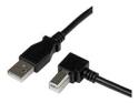 StarTech 1m USB 2.0 A to Right Angle B Cable Cord