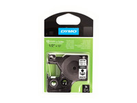 DYMO - Nylon - sort på hvid