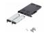 Startech M.2 NVMe SSD Drive Tray for use in PCIe Expansion Product Series - Right-angle