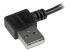 USB2AUB2RA1M - StarTech 1m 3 ft Micro-USB Cable with Right-Angled Connectors - Close up