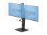 2MC1S-MONITOR-STAND - Startech Crossbar Dual Monitor Desk Stand, Double 27inch Screens/VESA - Right-angle