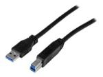 StarTech 2m 6 ft Certified SuperSpeed USB 3.0 A to B Cable Cord
