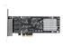 Startech 4-Port 2.5Gbps NBASE-T PCIe Network Card, Intel I225-V Chip, Quad Port Computer Network Card, Multi-Gigabit NIC, PCI Express Server LAN Card, Desktop Ethernet Interface Card, PCI Express 2.0 (PR42GI-NETWORK-CARD) - Front