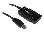 StarTech Câble adaptateur USB 3.0 pour disque dur SATA ou IDE de 2,5" ou 3,5"
