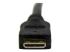 HDCDVIMM1M - Startech 1m (3.3 ft) Mini HDMI to DVI Cable, DVI-D to HDMI Cable (1920x1200p), 19 Pin HDMI Mini (C) Male to DVI-D Male, Digital Monitor Cable Adapter M/M, Single Link, Black - Close up