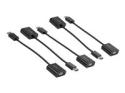 StarTech 5-Pack DisplayPort to VGA Adapter, DisplayPort 1.2 HBR2 to VGA Active Adapter, Digital DP to Analog VGA Video Converter Dongle, DisplayPort Male to VGA Female Monitor Adapter