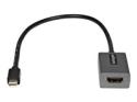 Startech Mini DisplayPort to HDMI Adapter, mDP to HDMI Adapter Dongle, 1080p, Mini DisplayPort 1.2 to HDMI Monitor/Display, Mini DP to HDMI Video Converter, 12" Long Attached Cable