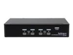 StarTech 4 Port DisplayPort KVM Switch w/ Audio