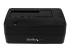 StarTech.com USB 3.1-dockningsstation (10 Gbps) med ett fack för 2,5/3,5 inch SATA SSD/HDD - Framsidan