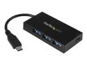 Startech USB C Hub - 4 Port USB-C to USB-A (3x) and USB-C (1x)