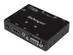 StarTech Switch 2x1 VGA et HDMI vers VGA avec convertisseur HDMI vers VGA et commutation prioritaire
