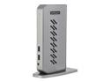 Startech USB-C USB-A Dock, Hybrid Universal USB 3.0 Docking Station for USB-C or USB-A Laptop, Dual Monitor 4K 60Hz HDMI/DisplayPort, 6x USB-A Hub, Gigabit Ethernet, USB 3.1/3.2 Gen 1