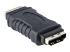 GCHDMIFF - Startech HDMI to HDMI Adapter, High Speed HDMI to HDMI Connector, 4K 30Hz HDMI to HDMI Coupler, HDMI to HDMI Converter - Right-angle