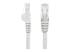 Startech 10ft CAT6 Ethernet Cable, 10 Gigabit Snagless RJ45 650MHz 100W PoE Patch Cord, CAT 6 10GbE UTP Network Cable w/Strain Relief, White, Wiring is UL Certified/TIA - Front