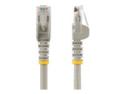 Startech 75ft CAT6 Ethernet Cable, 10 Gigabit Snagless RJ45 650MHz 100W PoE Patch Cord, CAT 6 10GbE UTP Network Cable w/Strain Relief, Gray, Wiring is UL Certified/TIA