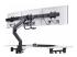 3M1A3SG-MONITOR-ARM - Startech Crossbar Triple Monitor Desk Mount, VESA 75x75/100x100 - Back