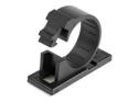 Startech 100 Adhesive Cable Management Clips Black, Network/Ethernet/Office Desk/Computer Cord Organizer, Sticky Cable/Wire Holders, Nylon Self Adhesive Clamp UL/94V-2 Fire Rated