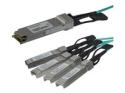 Startech AOC Breakout Cable for Cisco QSFP-4X10G-AOC3M, 3m/9.84ft 40G 1x QSFP+ to 4x SFP+ AOC Cable, 40GbE / 40Gbps QSFP Plus Transceiver Module Active Optical Fiber, C9300 C3850,