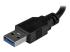 Startech 2 Port USB 3.0 Hub with Ethernet - Close up