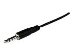 StarTech 2m Slim 3.5mm Stereo Extension Audio Cable