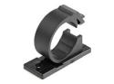 Startech 100 Adhesive Cable Management Clips Black, Network/Ethernet/Office Desk/Computer Cord Organizer, Sticky Cable/Wire Holders, Nylon Self Adhesive Clamp UL/94V-2 Fire Rated